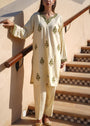 Cream Kurta Set for Women