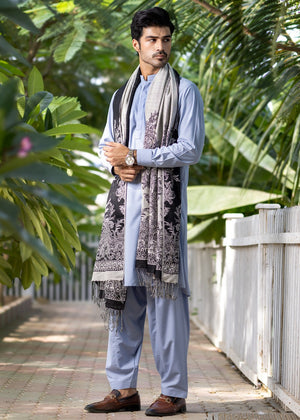 Sky blue Shalwar Kameez for Men
