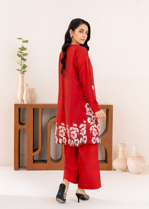 Cherry red Gown for Women