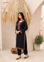 Black Kurta Set for Women