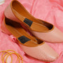 Baby pink Khussa for Women