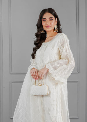 Off-white Kurta Set for Women
