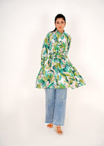 Green Short Frock for Women