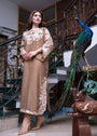 Camel brown Kurta Set for Women