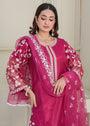 Hot pink Kurta Set for Women