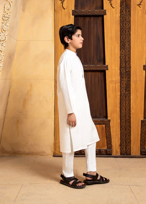 Off-white Kurta Set for Boy