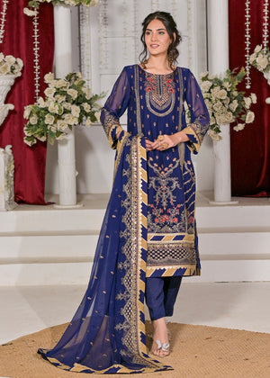 Navy blue Kurta Set for Women