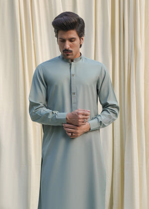 Pastel green Shalwar Kameez for Men