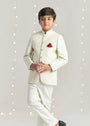 Cream Prince Coat for Boy