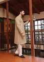 Beige Kurta Set for Men