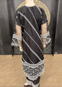 Black Kurta Set for Women
