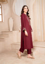 Maroon Kurta Set for Women