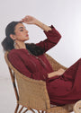 Maroon Co Ord Sets for Women