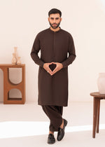 Dark brown Shalwar Kameez for Men