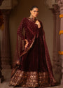 Maroon Pishwas for Women