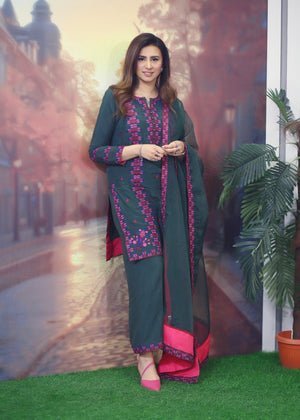 Teal Kurta Set for Women