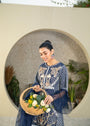 Navy blue Short Frock for Women