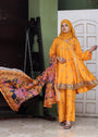 Yellow Short Frock for Women