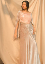 Blush pink Saree for Women