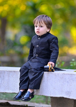 Black Prince Coat for Boy