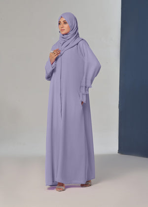 Lavender Abaya for Women
