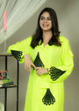 Neon green Kurta Set for Women