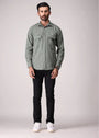Grey Casual Shirt for Men