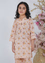 Peach pink Co Ord Sets for Girl