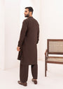 Dark brown Shalwar Kameez for Men