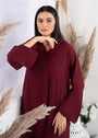 Maroon Kurta Set for Women