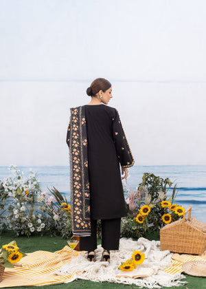 Black Kurta Set for Women
