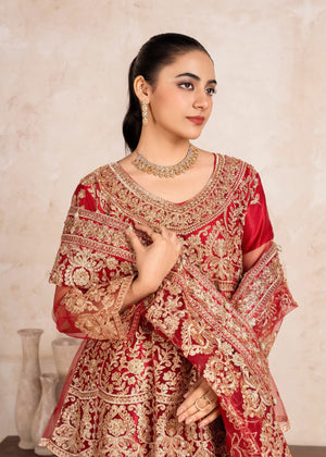 Red Gharara for Women