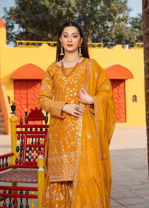 Mustard Gharara for Women