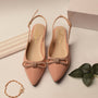 Pastel pink Mules for Women