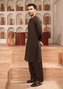 Dark brown Shalwar Kameez for Men