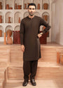 Dark brown Shalwar Kameez for Men