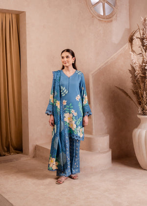 Blue Kurta Set for Women