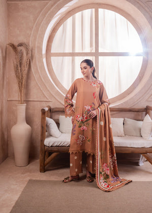Camel brown Kurta Set for Women