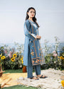 Sky blue Kurta Set for Women