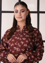 Chocolate brown Unstitched for Women