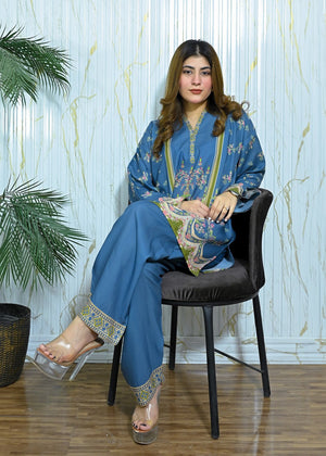 Blue Kurta Set for Women