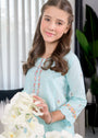 Sky blue Kurta Set for Girl