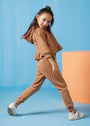 Brown Tracksuit for Girl
