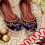Blue Khussa for Women