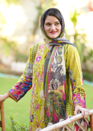 Green Kurta Set for Women