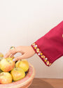 Maroon Kurta Set for Women