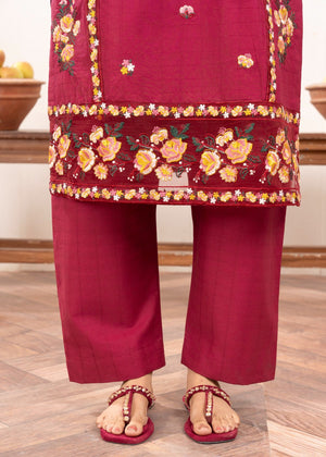 Maroon Kurta Set for Women