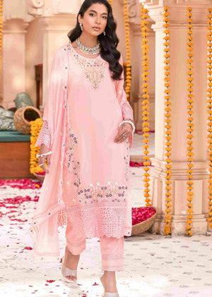 Pastel pink Kurta Set for Women