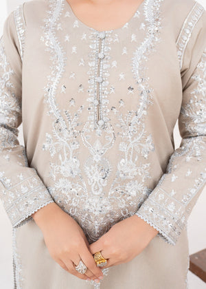 Beige Kurta Set for Women