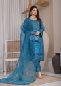 Teal Kurta Set for Women